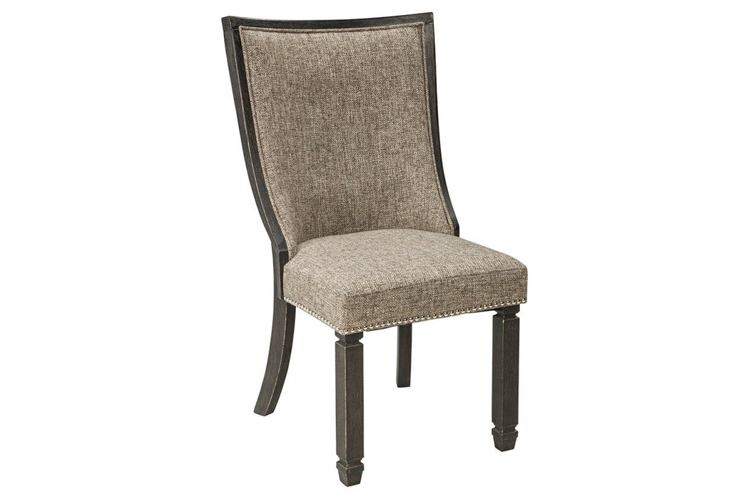 Tyler Creek Black/Grayish Brown Dining Chair (Set of 2) - D736-02 - Gate Furniture
