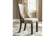 Tyler Creek Black/Grayish Brown Dining Chair (Set of 2) - D736-02 - Gate Furniture