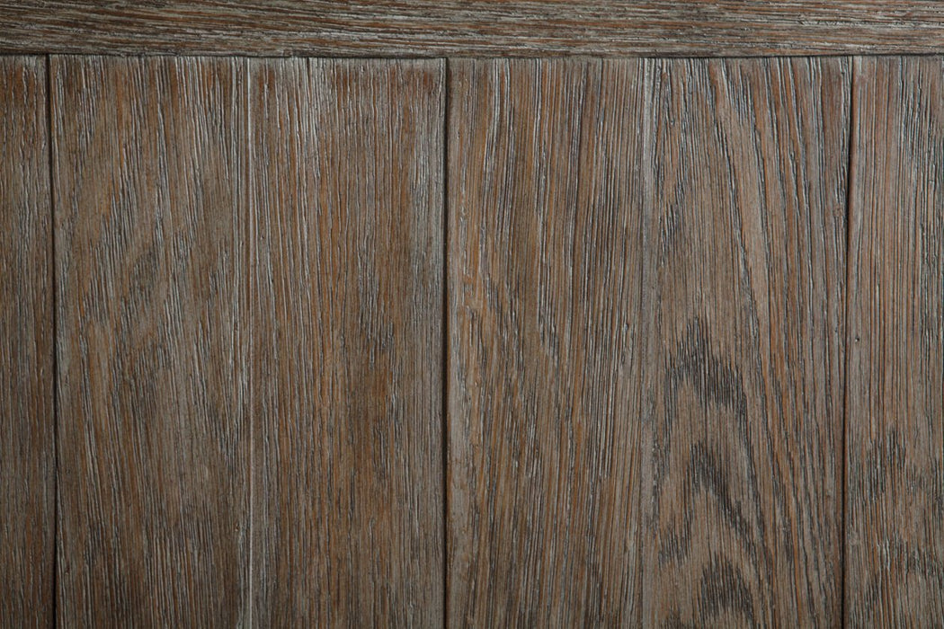 Tyler Creek Grayish Brown/Black Chairside End Table with USB Ports & Outlets - T736-7 - Gate Furniture
