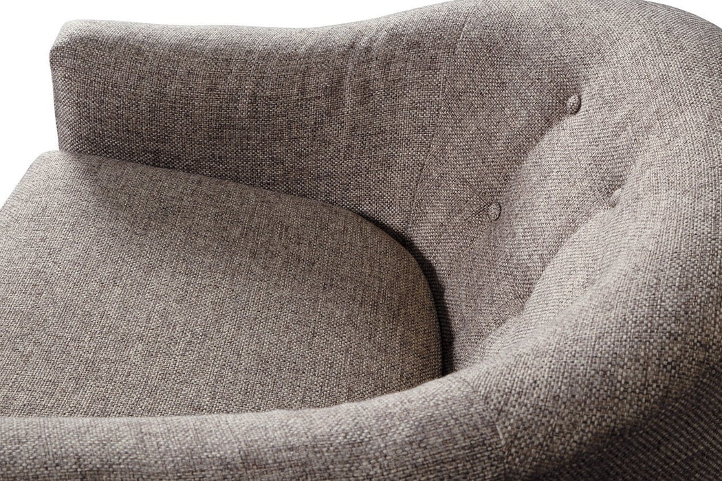 Upshur Taupe Accent Chair - A3000003 - Gate Furniture