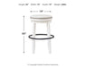 Valebeck Bar Height Stool - D546-330 - In Stock Furniture