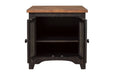 Valebeck Black/Brown End Table - T468-3 - Gate Furniture
