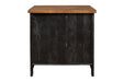Valebeck Black/Brown End Table - T468-3 - Gate Furniture