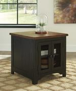 Valebeck Black/Brown End Table - T468-3 - Gate Furniture