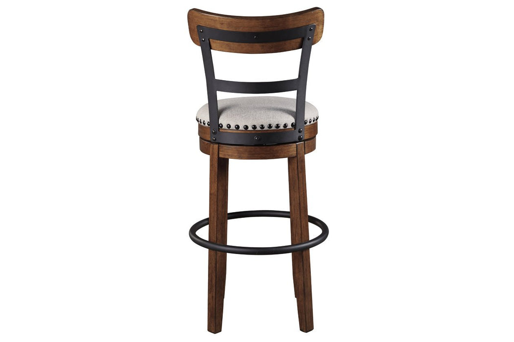 Valebeck Brown Bar Height Bar Stool - D546-430 - Gate Furniture