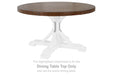 Valebeck Dining Table Top - D546-50T - In Stock Furniture