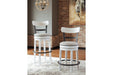 Valebeck White Counter Height Bar Stool - D546-524 - Gate Furniture