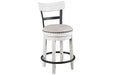Valebeck White Counter Height Bar Stool - D546-524 - Gate Furniture