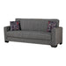 Vermont 82 in. Convertible Sleeper Sofa in Gray with Storage - SB-VERMONT-GRAY - In Stock Furniture