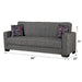 Vermont 82 in. Convertible Sleeper Sofa in Gray with Storage - SB-VERMONT-GRAY - In Stock Furniture