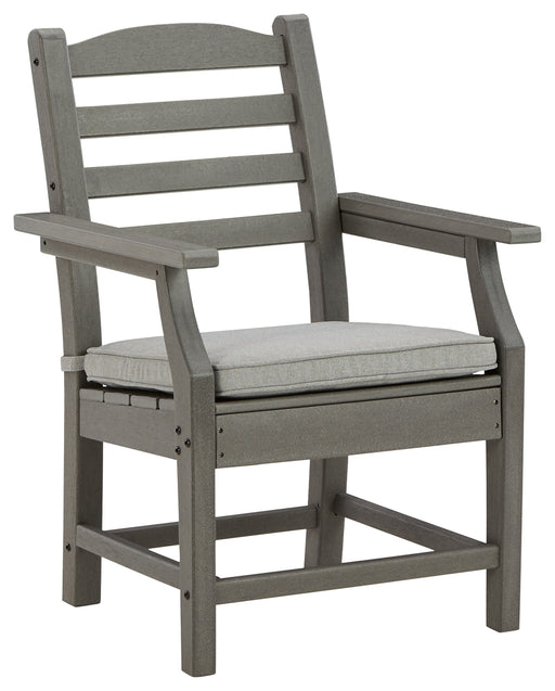 Visola Arm Chair with Cushion (Set of 2) - P802-601A - In Stock Furniture