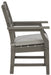 Visola Arm Chair with Cushion (Set of 2) - P802-601A - In Stock Furniture