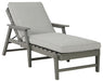 Visola Chaise Lounge with Cushion - P802-815 - In Stock Furniture
