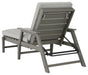 Visola Chaise Lounge with Cushion - P802-815 - In Stock Furniture