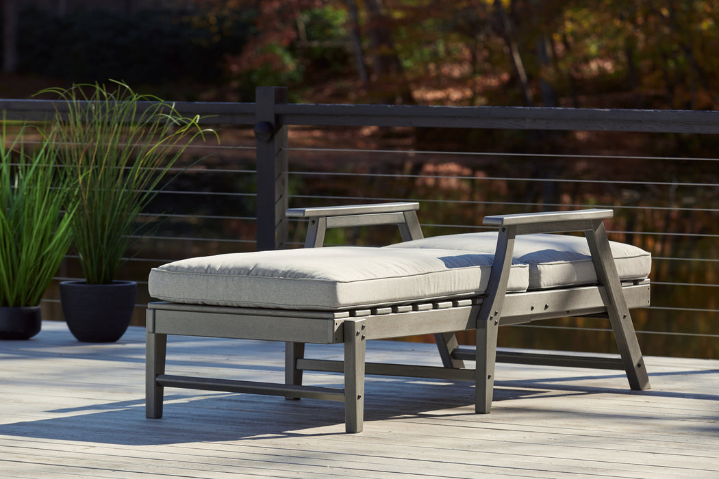 Visola Chaise Lounge with Cushion - P802-815 - In Stock Furniture