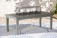 Visola Gray Outdoor Coffee Table - P802-701 - Gate Furniture