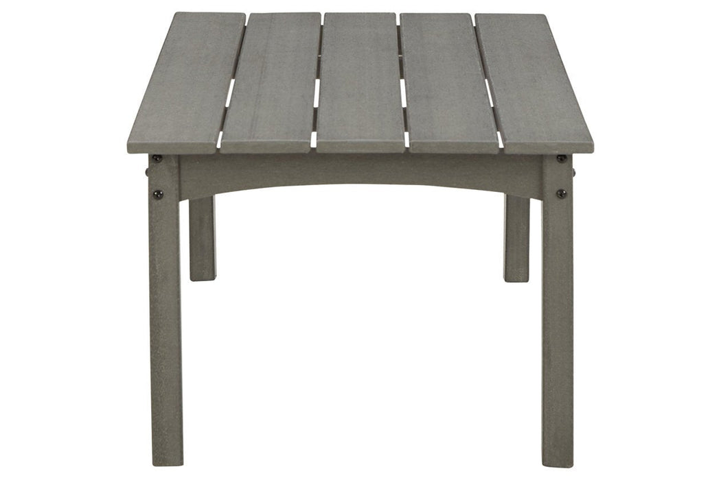 Visola Gray Outdoor Coffee Table - P802-701 - Gate Furniture