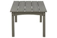 Visola Gray Outdoor Coffee Table - P802-701 - Gate Furniture