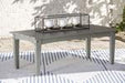Visola Gray Outdoor Coffee Table - P802-701 - Gate Furniture