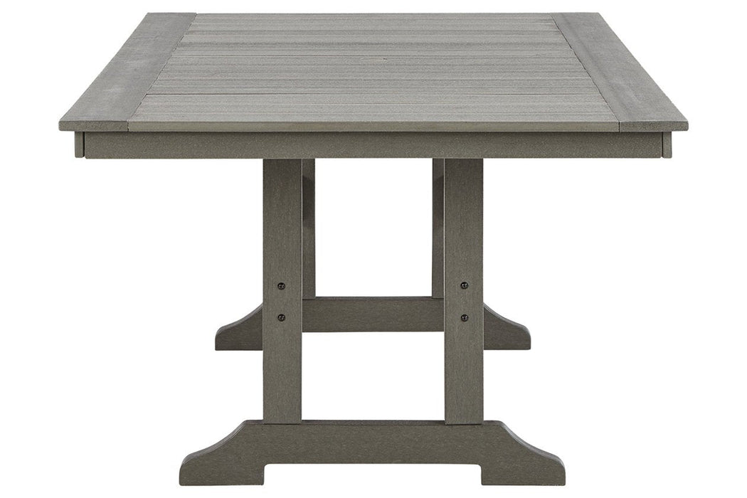 Visola Gray Outdoor Dining Table - P802-625 - Gate Furniture