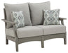 Visola Outdoor Loveseat with Cushion - P802-835 - In Stock Furniture