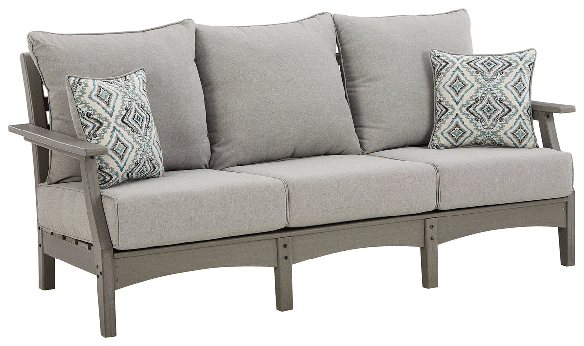 Visola Outdoor Sofa with Cushion - P802-838 - In Stock Furniture