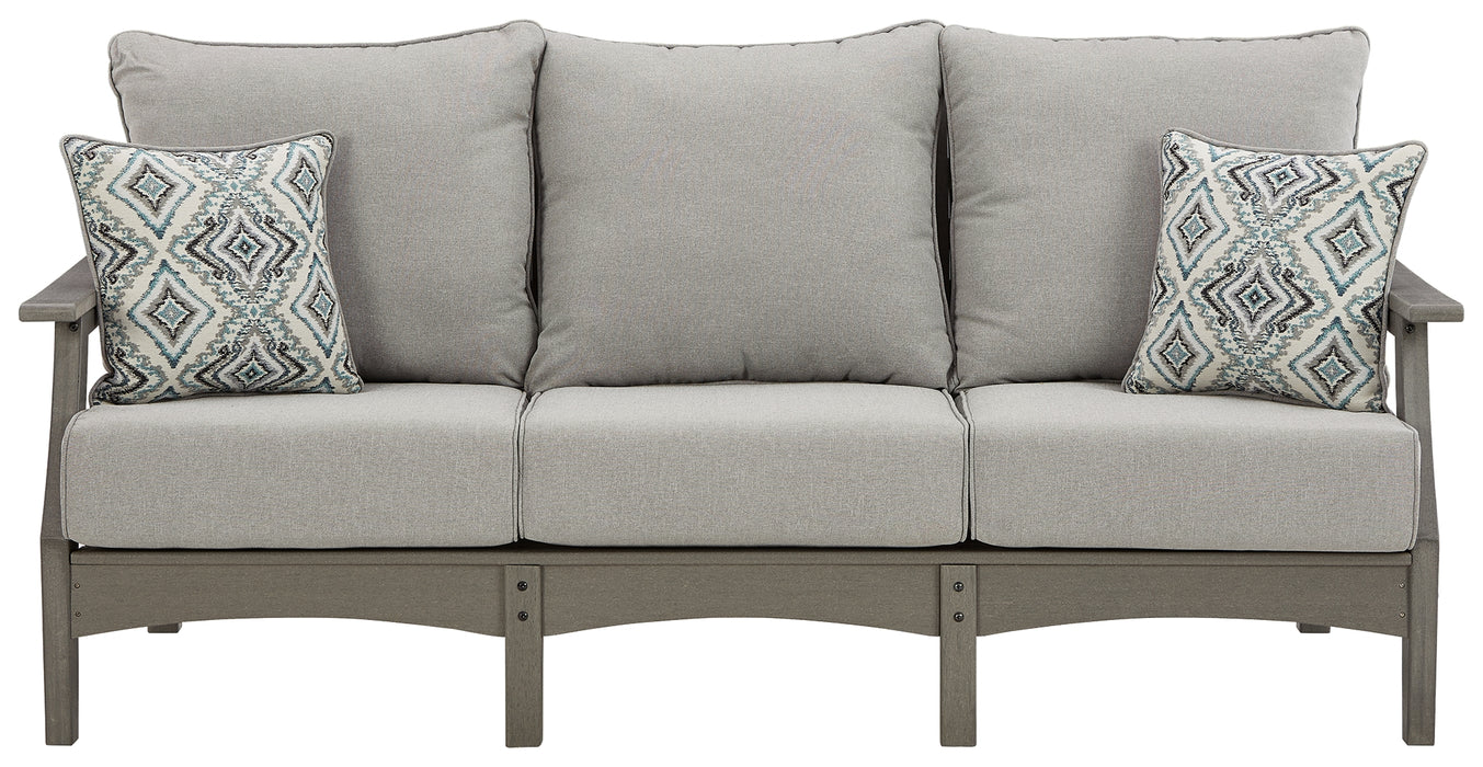 Visola Outdoor Sofa with Cushion - P802-838 - In Stock Furniture