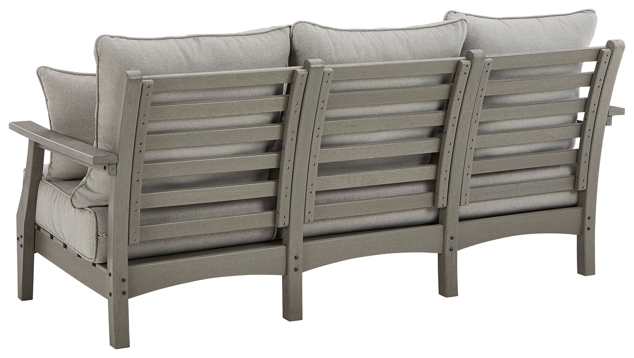 Visola Outdoor Sofa with Cushion - P802-838 - In Stock Furniture