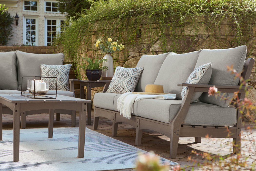 Visola Outdoor Sofa with Cushion - P802-838 - In Stock Furniture