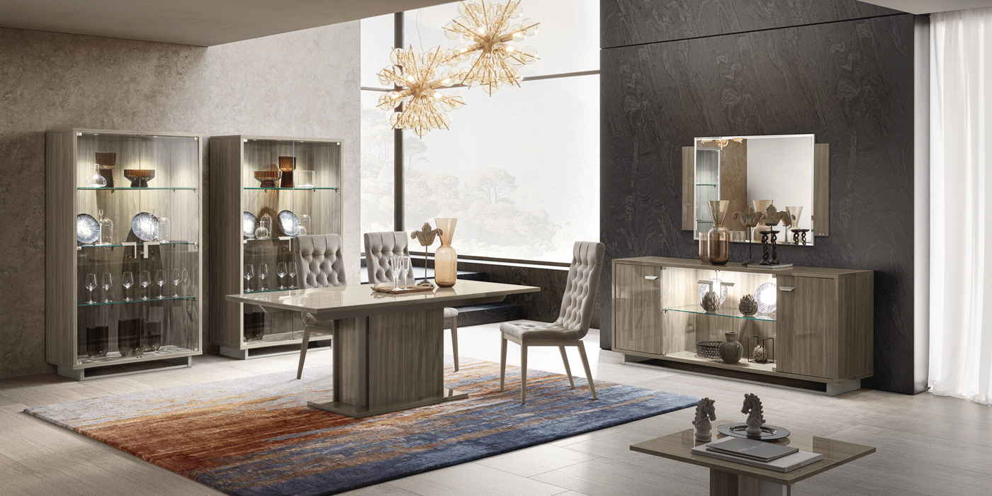 Volare Dining Room Grey Set - Gate Furniture