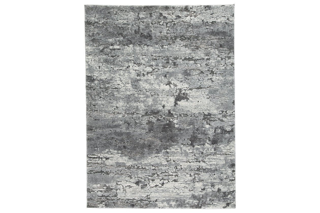 Wadyka Black/Cream/Gray Large Rug - R404481 - Gate Furniture