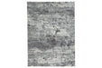 Wadyka Black/Cream/Gray Large Rug - R404481 - Gate Furniture