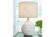 Wardmont White Table Lamp - L180094 - Gate Furniture