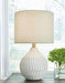 Wardmont White Table Lamp - L180094 - Gate Furniture