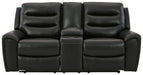 Warlin Power Reclining Loveseat with Console - 6110518 - In Stock Furniture