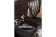 Warnerton Chocolate Power Recliner - 7540713 - Gate Furniture