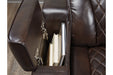 Warnerton Chocolate Power Recliner - 7540713 - Gate Furniture
