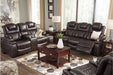 Warnerton Chocolate Power Recliner - 7540713 - Gate Furniture
