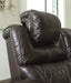 Warnerton Chocolate Power Reclining Sectional - Gate Furniture