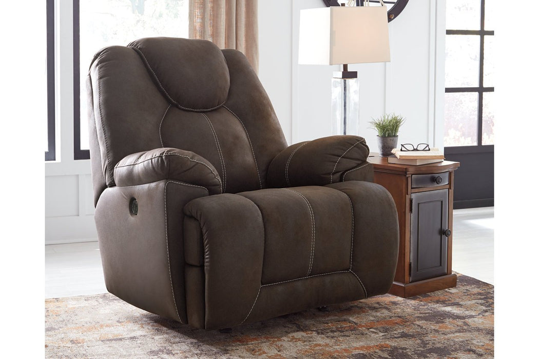 Warrior Fortress Coffee Power Recliner - 4670198 - Gate Furniture