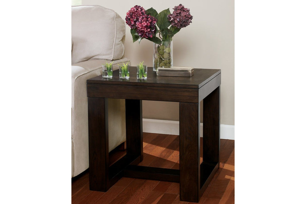 Watson Dark Brown End Table - T481-2 - Gate Furniture