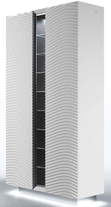 Wave 2 Door China W/ Light - i36265 - In Stock Furniture
