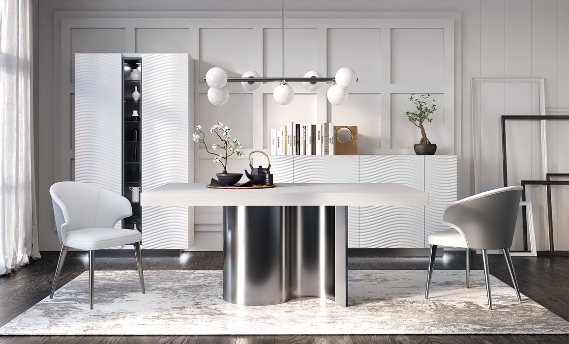 Wave 2 Door China W/ Light - i36265 - In Stock Furniture