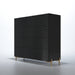 Wave Bedroom Dark Grey Set - Gate Furniture