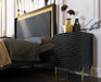 Wave Bedroom Dark Grey Set - Gate Furniture
