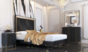 Wave Bedroom Dark Grey Set - Gate Furniture