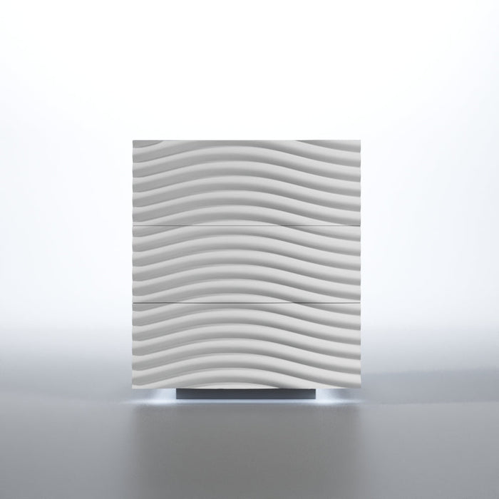 Wave Bedroom White Set - Gate Furniture