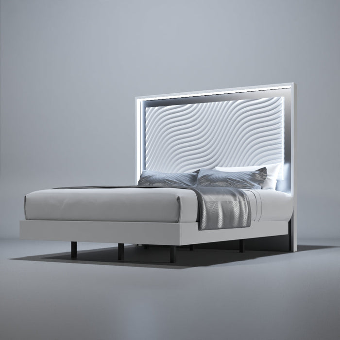 Wave Bedroom White Set - Gate Furniture