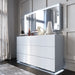 Wave Bedroom White Set - Gate Furniture