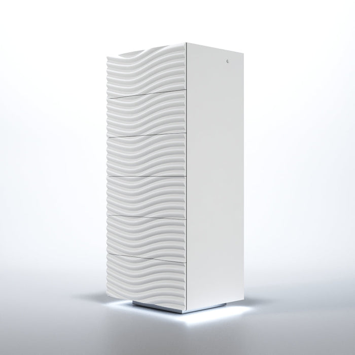 Wave Bedroom White Set - Gate Furniture